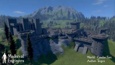 Screen ze hry Medieval Engineers