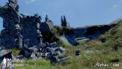 Screen ze hry Medieval Engineers