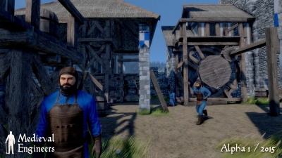 Screen ze hry Medieval Engineers