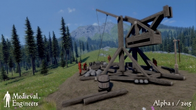 Screen ze hry Medieval Engineers