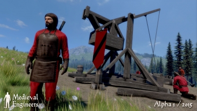 Screen ze hry Medieval Engineers
