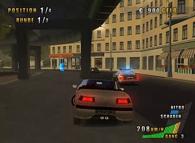 Screen ze hry Autobahn Raser IV: Mit Vollgas durch die Innenstadt