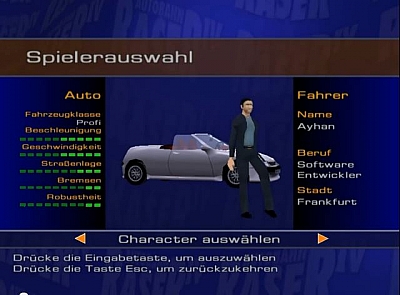 Screen ze hry Autobahn Raser IV: Mit Vollgas durch die Innenstadt