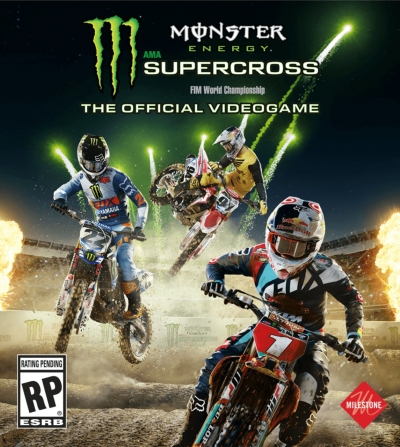Artwork ke he Monster Energy Supercross: The Official Videogame