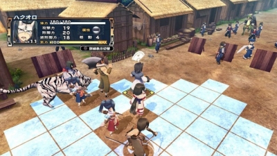 Screen ze hry Utawarerumono: Chiriyuku Mono e no Komoriuta