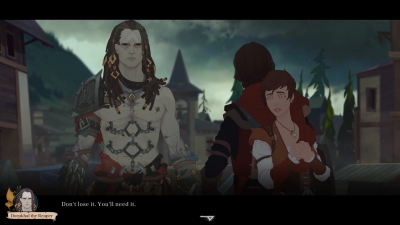 Screen ze hry Ash of Gods: Redemption