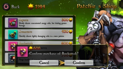 Screen ze hry Mecho Tales