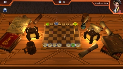 Screen ze hry Knockout Checkers Chamber