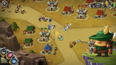 Screen ze hry Tower Dwellers