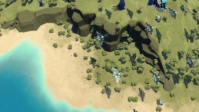 Screen ze hry Planetary Annihilation: Titans