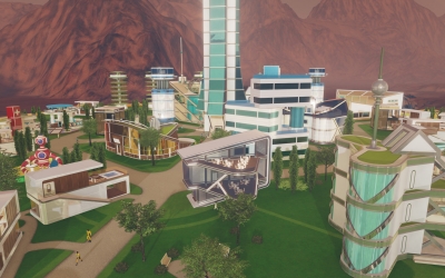 Screen ze hry Surviving Mars