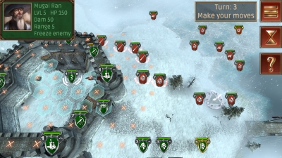 Screen ze hry Hex Commander: Fantasy Heroes