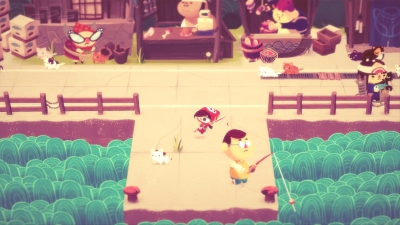 Screen ze hry Mineko´s Night Market