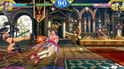 Screen ze hry SNK Heroines Tag Team Frenzy