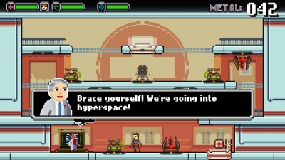 Screen ze hry Spacejacked