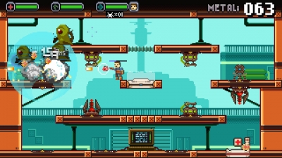 Screen ze hry Spacejacked