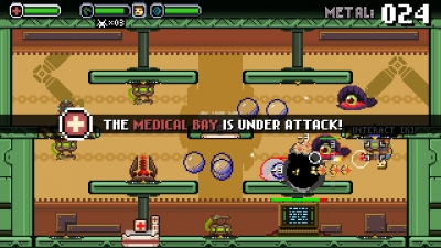 Screen ze hry Spacejacked