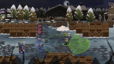 Screen ze hry Full Metal Furies