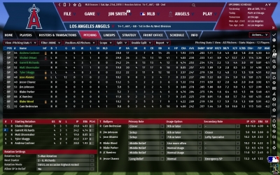 Screen ze hry Out of the Park Baseball 19
