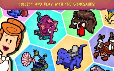 Screen ze hry The Flintstones: Bring Back Bedrock