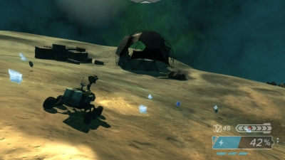 Screen ze hry Gears of Eden