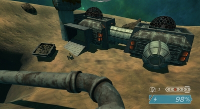 Screen ze hry Gears of Eden