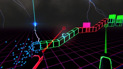 Screen ze hry Neonwall