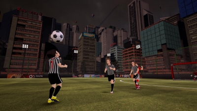 Screen ze hry VRFC Virtual Reality Football Club