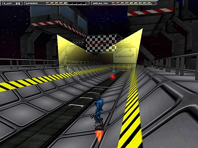 Screen ze hry Alien Racer