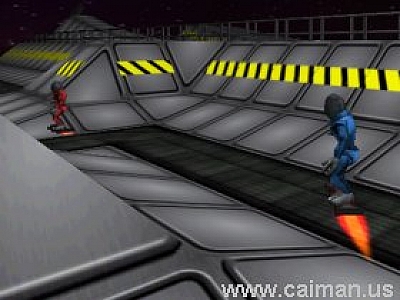 Screen ze hry Alien Racer