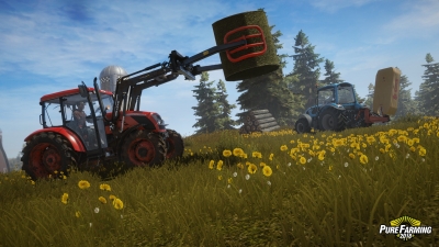 Screen ze hry Pure Farming 2018
