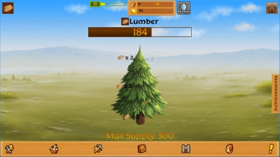 Screen ze hry Castle Clicker