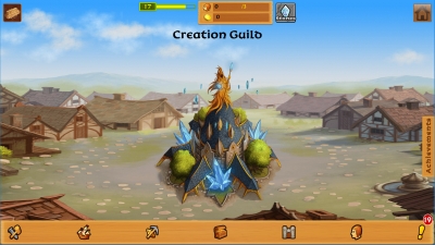 Screen ze hry Castle Clicker