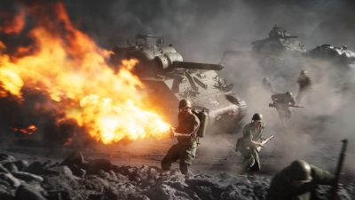 Screen ze hry Battlefield V