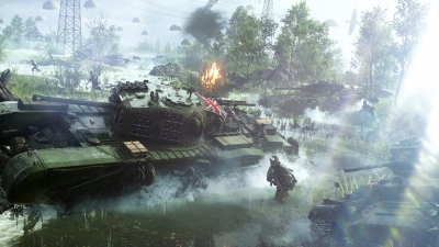 Screen ze hry Battlefield V