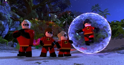 Screen ze hry Lego The Incredibles