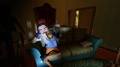 Screen ze hry Hello Neighbor