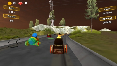 Screen ze hry Super Kids Racing