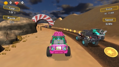 Screen ze hry Super Kids Racing
