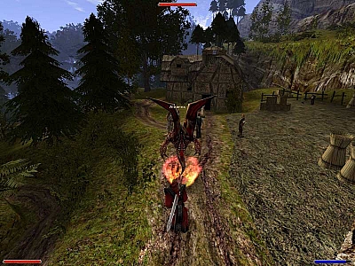 Screen ze hry Gothic II: Night of the Raven