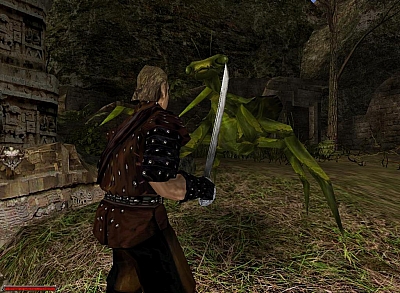 Screen ze hry Gothic II: Night of the Raven