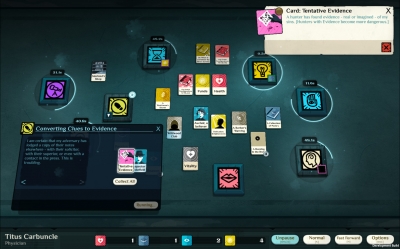 Screen ze hry Cultist Simulator