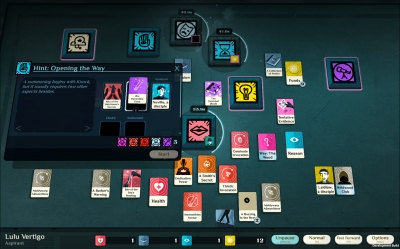 Screen ze hry Cultist Simulator