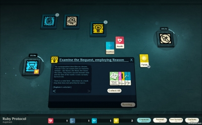 Screen ze hry Cultist Simulator