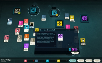 Screen ze hry Cultist Simulator