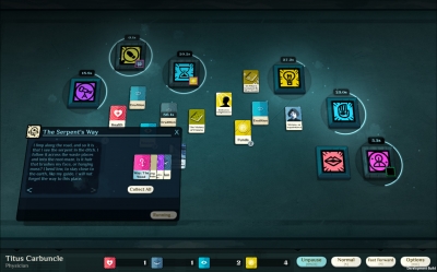 Screen ze hry Cultist Simulator