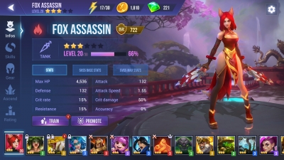 Screen ze hry Dungeon Hunter Champions