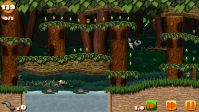 Screen ze hry Psycho Squirrels
