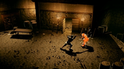 Screen ze hry 9 Monkeys of Shaolin