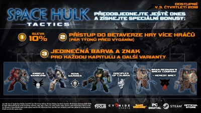 Screen ze hry Space Hulk: Tactics